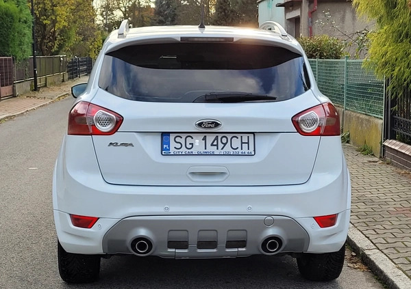 Ford Kuga cena 43900 przebieg: 164000, rok produkcji 2012 z Gliwice małe 436